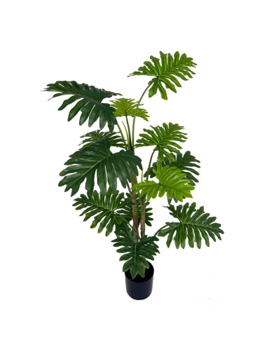 Plante artificielle 4X philodendron 130 cm ignifugé (pot inclus) anti UV vegetal shop