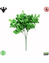 Peperomia Jade 30 cm Plante artificiel ignifuge