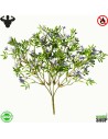 Myrtle Flower bush bleu 30 cm Plante artificiel ignifuge