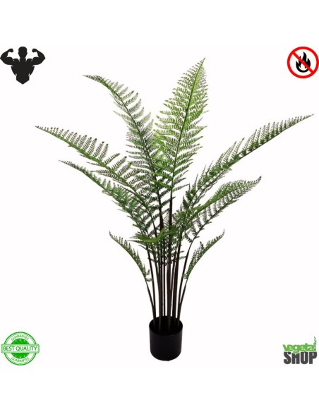 Persian Fern plant 120 cm Plante artificiel ignifuge avec pot