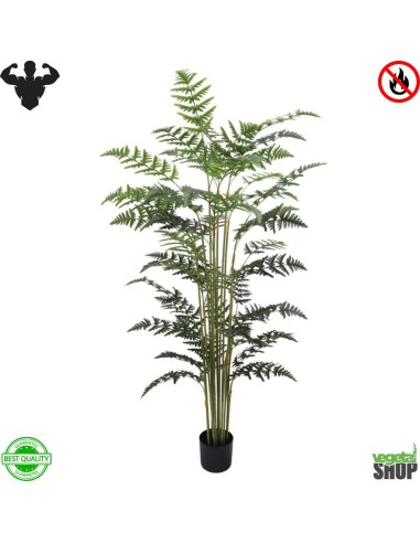 Arborescente Fougère 180 cm Plante artificiel anti uv avec pot
