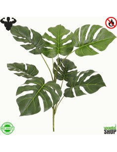 Monstera Deliciosa X4 78 cm ignifuge artificiel vegetal shop 2