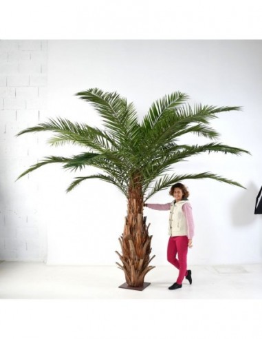 Palm tree prestige CANARIE giant artificial tropical terylene VEGETAL SHOP