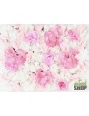 Mur de Rose FLEUR mix ROSE ISABELLA 60x40 cm décoration mariage institut onglerie vegetal shop