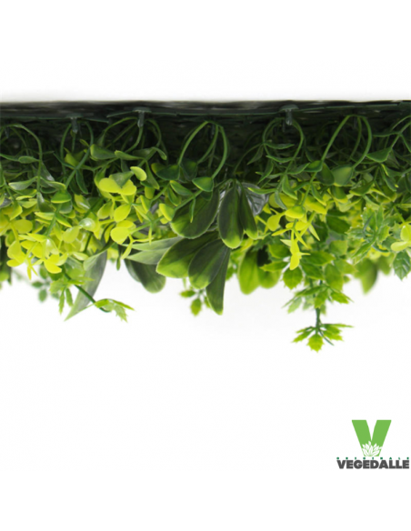 LOT 10+1 gratuite Mur végétal ignifugé BARBA 1M2 décoration restaurant boutique magasin anti FEU UV vegetal shop