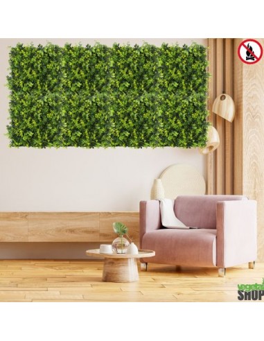 LOT 10+1 gratuite Mur végétal ignifugé MORIA 1M2 décoration restaurant boutique magasin anti FEU UV vegetal shop
