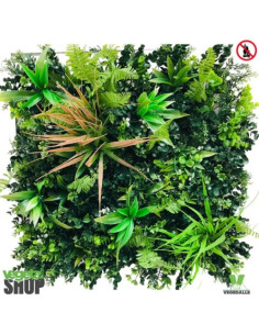 Mur plafond végétal TROPÉZIENNE 1M2 décoration restaurant...