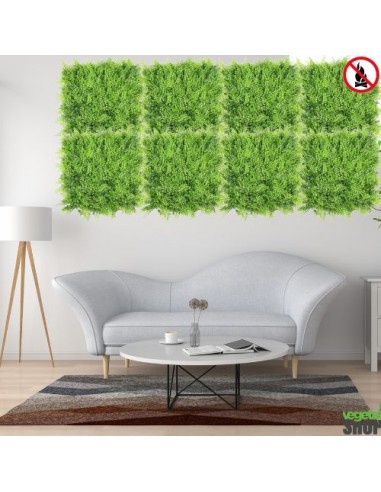 LOT 10+1 offerte Mur plafond végétal VERDA 1M2 décoration restaurant boutique magasin anti FEU UV vegetal shop