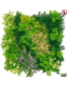 Mur plafond végétal LICHEN-A 1M2 décoration restaurant...