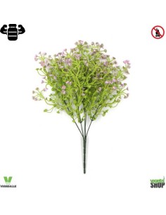 Bellflower 30cm artificiel plante rose ignifuge anti-feu...