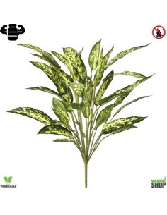 Aglaonema XL 75 cm artificiel plante ignifuge anti-feu...