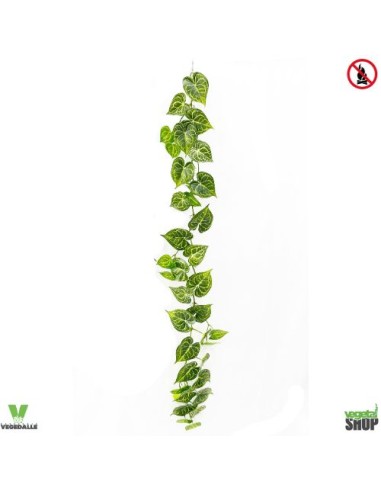 Guirlande Anthurium X2 182 cm artificiel plante ignifuge anti-feu vegetal shop