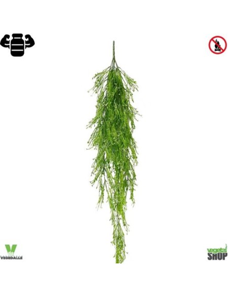 Sagina pearl trail 100 cm artificiel plante ignifuge anti-feu vegetal shop