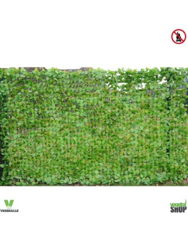 Filet végétal artificiel vert clair lierre 6M2 200cm/300cm terrasse cloture mur plafond anti UV spécial extérieur