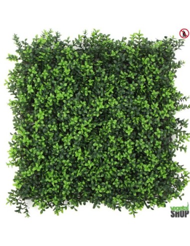 Mur végétal ignifugé SUMMERIA 1M2 artificiel décoration restaurant magasin anti FEU UV vegetal shop