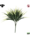 Large grass jaune vert 30cm artificiel plante ignifuge anti-feu vegetal shop