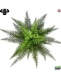Boston fern 48 cm artificiel plante ignifuge anti-feu... 2