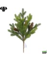 Branche de sapin artificiel 47 cm avec pommes de pin vegetal shop