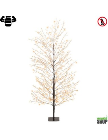 Sapin de Noël à 1350 LEDS H150cm électrique intérieur/extérieur vegetal shop