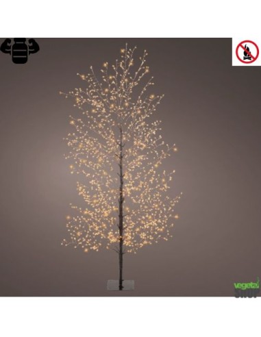 Sapin de Noël à 1350 LEDS H150cm électrique intérieur/extérieur vegetal shop