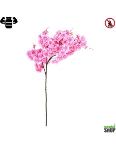 Fleur de cerisier fushia X12 Plante artificielle ignifuge anti feu 93 cm vegetal shop