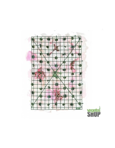 LOT 10+1 offert Mur de Rose FLEUR BLANCHE ARABELLA 60x40 cm décoration mariage salon de coiffure vegetal shop