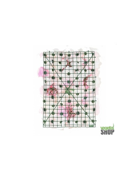 LOT 10+1 offert Mur de Rose FLEUR BLANCHE ARABELLA 60x40 cm décoration mariage salon de coiffure vegetal shop