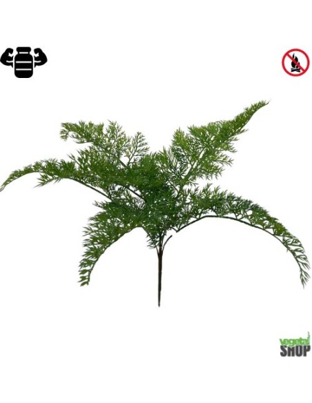 Carrot x12 fern 50 cm Plante artificielle ignifugee Vegetal Shop